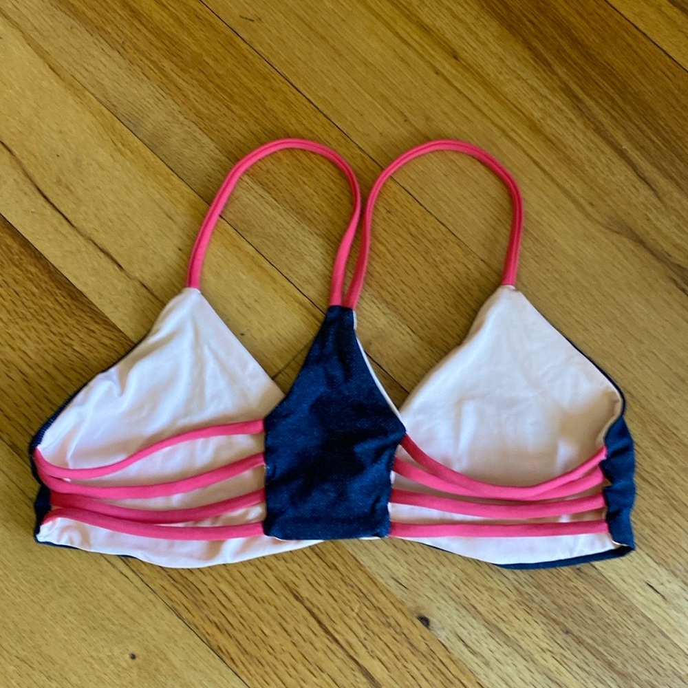 L*Space Color Block Bikini Size S New Without Tags - image 5